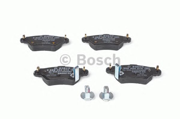 0986494014 BOSCH Гальмівні колодки до дисків BP2461