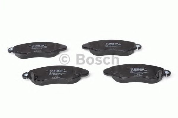 0986494047 BOSCH Гальмівні колодки до дисків BP4041