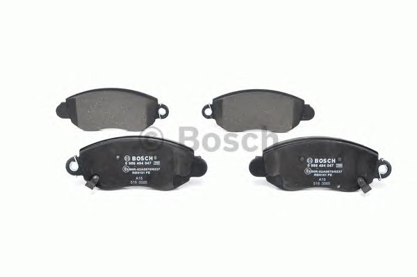 0986494047 BOSCH Гальмівні колодки до дисків BP4041