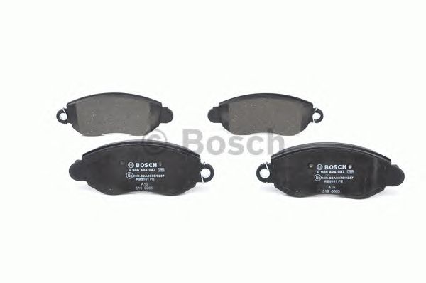 0986494047 BOSCH Гальмівні колодки до дисків BP4042