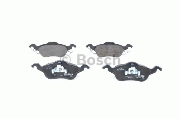 0986494284 BOSCH Гальмівні колодки до дисків BP11963