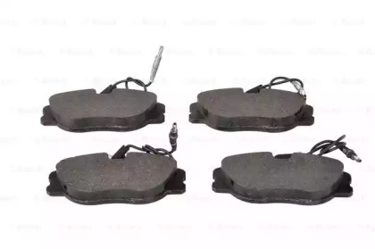 0986424033 BOSCH Гальмівні колодки до дисків BP0167