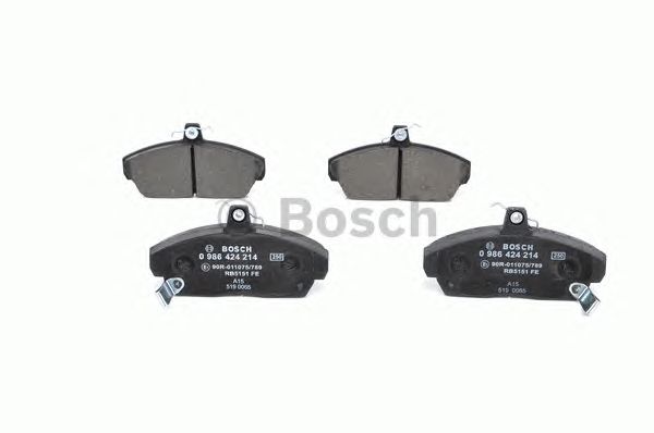 0986424214 BOSCH Гальмівні колодки до дисків BP0971