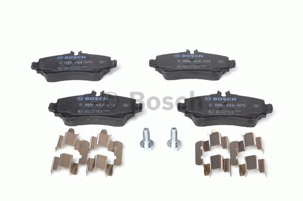 0986424470 BOSCH Гальмівні колодки до дисків BP2391