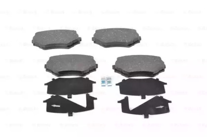 0986424669 BOSCH Гальмівні колодки до дисків BP3857