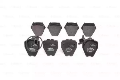 0986424690 BOSCH Гальмівні колодки до дисків BP4033