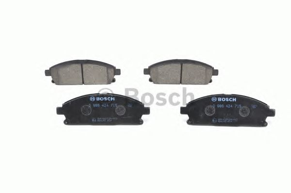 0986424715 BOSCH Гальмівні колодки до дисків BP4271