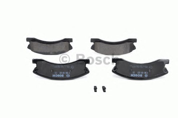 0986424823 BOSCH Гальмівні колодки до дисків BP9612