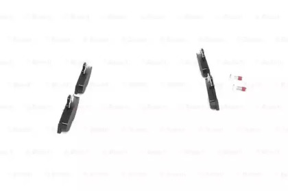 0986469810 BOSCH Гальмівні колодки до дисків BP7566