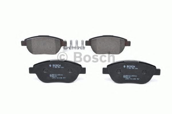0986494038 BOSCH Гальмівні колодки до дисків2