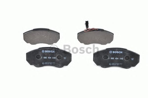 0986494048 BOSCH Гальмівні колодки до дисків BP4161