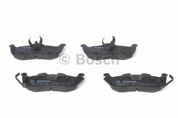 0986494142 BOSCH Гальмівні колодки до дисків BP10531