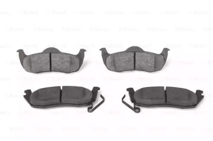 0986494142 BOSCH Гальмівні колодки до дисків BP10537