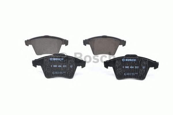0986494203 BOSCH Гальмівні колодки до дисків BP11141