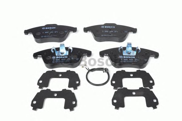 0986494371 BOSCH Гальмівні колодки до дисків BP12791