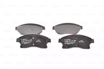 0986494433 BOSCH Гальмівні колодки до дисків5