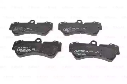 0986424740 BOSCH Гальмівні колодки до дисків BP4492