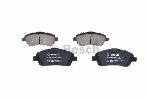 0986494054 BOSCH Гальмівні колодки до дисків BP9693