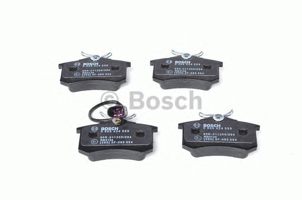 0986424559 BOSCH Гальмівні колодки до дисків1