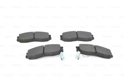 0986460979 BOSCH Гальмівні колодки до дисків BP5487