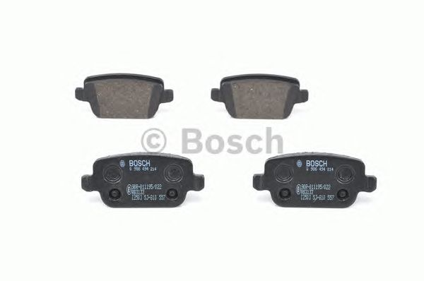 0986494214 BOSCH Гальмівні колодки до дисків BP11501