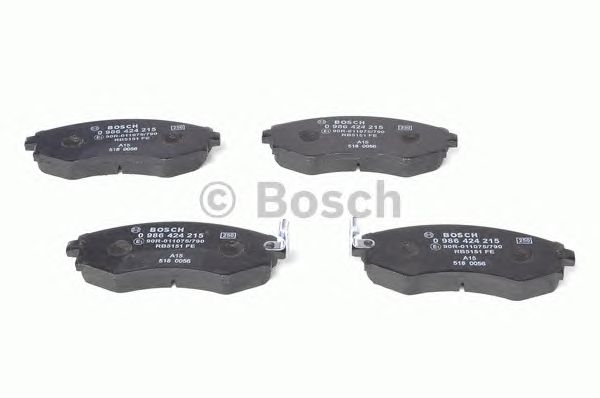 0986424215 BOSCH Гальмівні колодки до дисків BP0981
