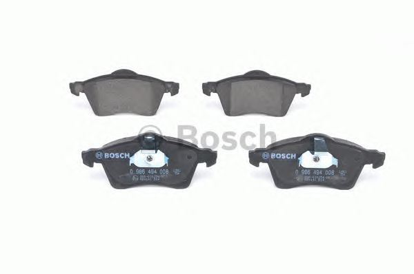 0986494008 BOSCH Гальмівні колодки до дисків BP1971