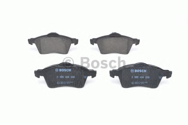 0986494008 BOSCH Гальмівні колодки до дисків BP1972