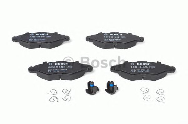 0986494039 BOSCH Гальмівні колодки до дисків BP3760