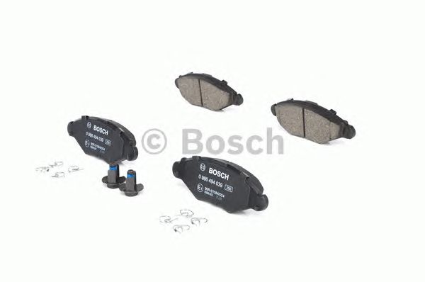 0986494039 BOSCH Гальмівні колодки до дисків BP3764
