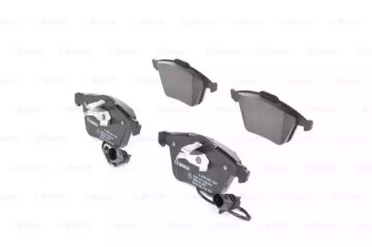0986494104 BOSCH Гальмівні колодки до дисків BP10141