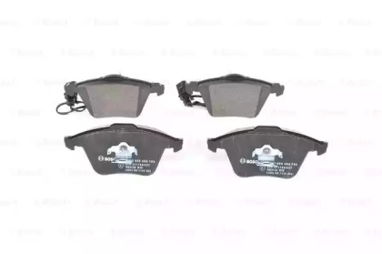 0986494104 BOSCH Гальмівні колодки до дисків BP10145