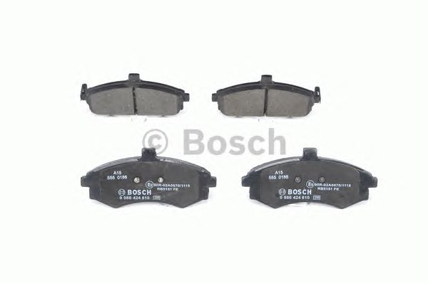 0986424810 BOSCH Гальмівні колодки до дисків BP9481
