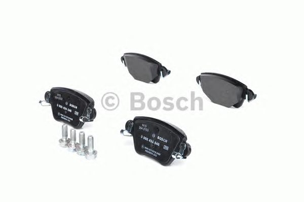 0986494046 BOSCH Гальмівні колодки до дисків BP3974