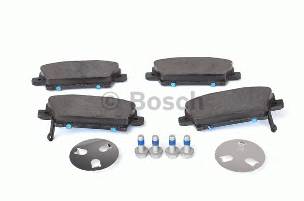 0986494136 BOSCH Гальмівні колодки до дисків3