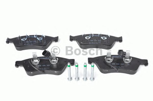 0986494200 BOSCH Гальмівні колодки до дисків BP11111