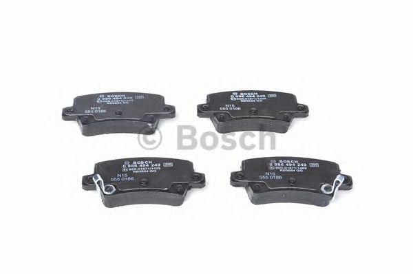 0986494249 BOSCH Гальмівні колодки до дисків1