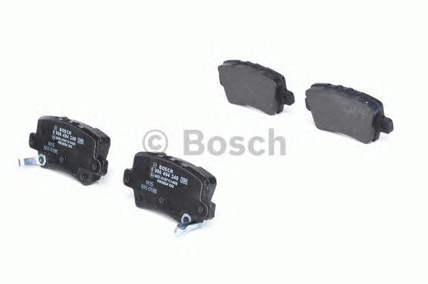 0986494249 BOSCH Гальмівні колодки до дисків3