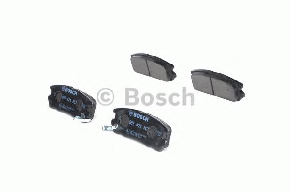 0986424367 BOSCH Гальмівні колодки до дисків BP1783