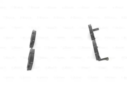 0986461768 BOSCH Гальмівні колодки до дисків BP6166