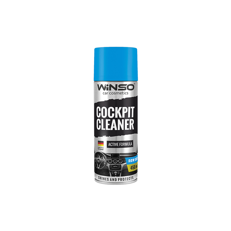 Поліроль для панелі приладів WINSO Cockpit Cleaner 450ml, нова машина (12шт/ящ)1