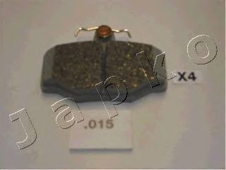 51015 JAPKO-Колодки гальмівні дискові передні1