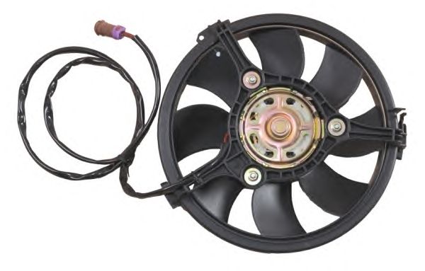 47023 NRF Вентилятор охолод. двигуна AUDI A4 3/96-1