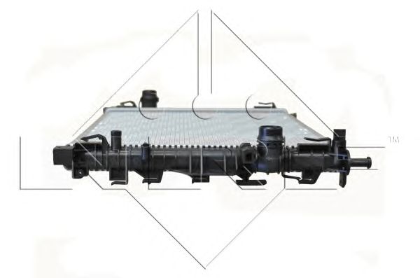 53811 NRF Радіатор охолодження1