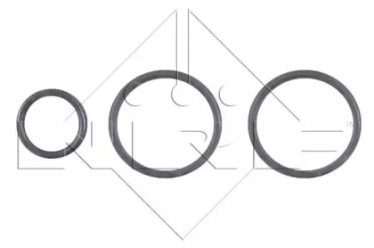 53719 NRF Радіатор охолодження Audi A4/A5/A6/A7/Q5 2.7-4.0 05