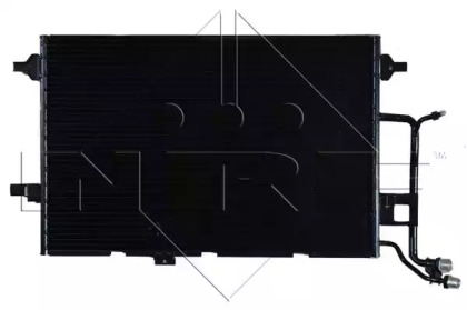 35317 NRF Радіатор кондиціонеру Audi A6 2.5 TDI 97-053