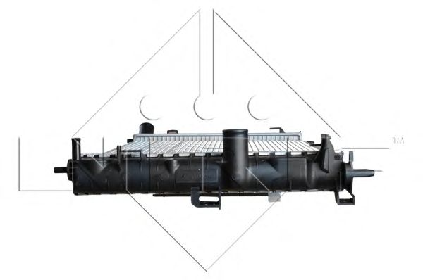 50563 NRF Радіатор основний Opel Vectra B (+AC) 1.6-2.6 09.88-07.033