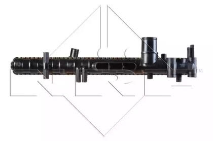 53614A NRF Радіатор охолодження Iveco Dailly 2.3-3.0 D 02-3