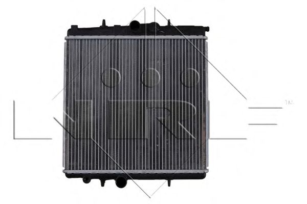 509523 NRF Радіатор охолодження1