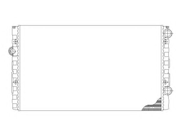 50454 NRF Радіатор охолодження1